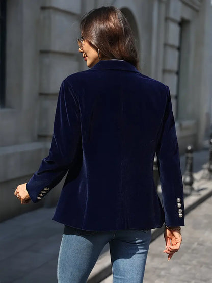 AMELIA | ELEGANT VELVET BLAZER