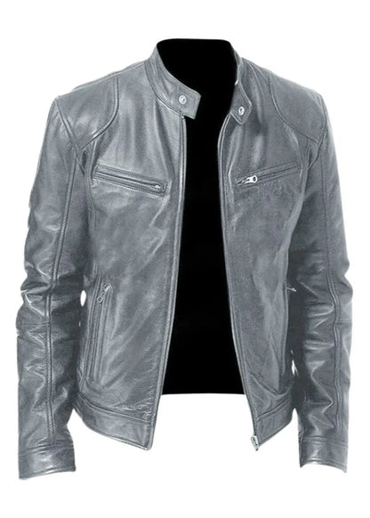 James | Men's Handcrafted Leather Jacket