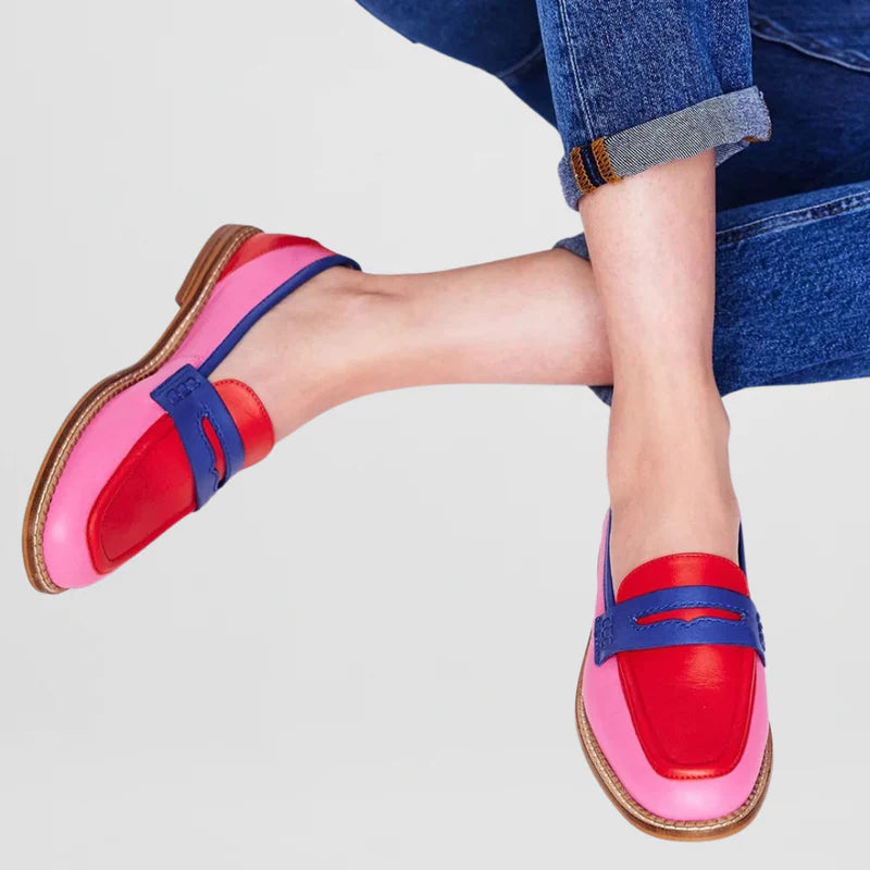 Viva | Cheerful Print Moccasins