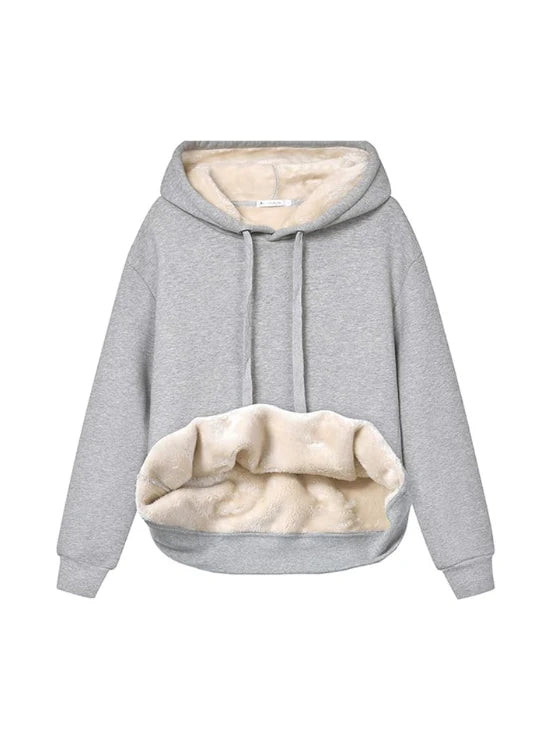 Evelyn Cosy Teddy Lined Hoodie