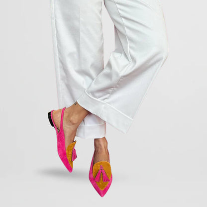 Fleur | Pointed Cheerful Loafers