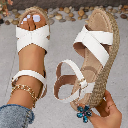 XALENE | STYLISH WEDGE SANDALS