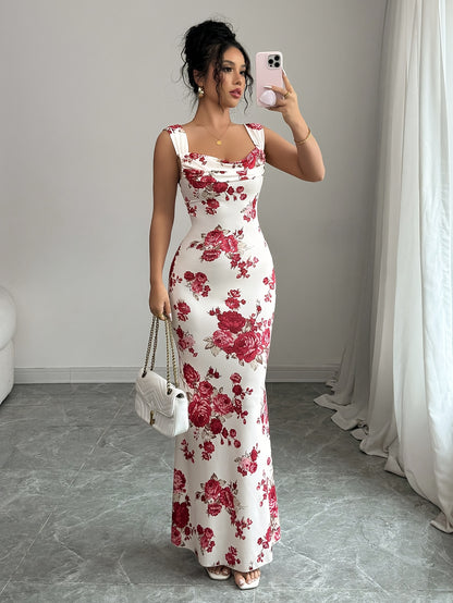 Isla - Off-Shoulder Mermaid Maxi Dress