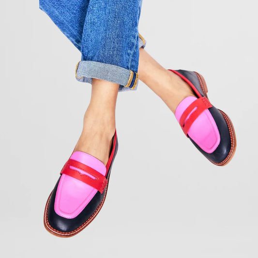 Viva | Cheerful Print Moccasins