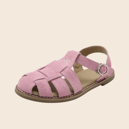 DAXIA | VINTAGE STRAP FLAT SANDALS