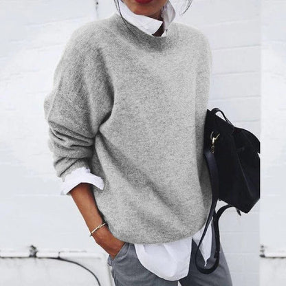LORELAI | RELAXED KNIT PULLOVER