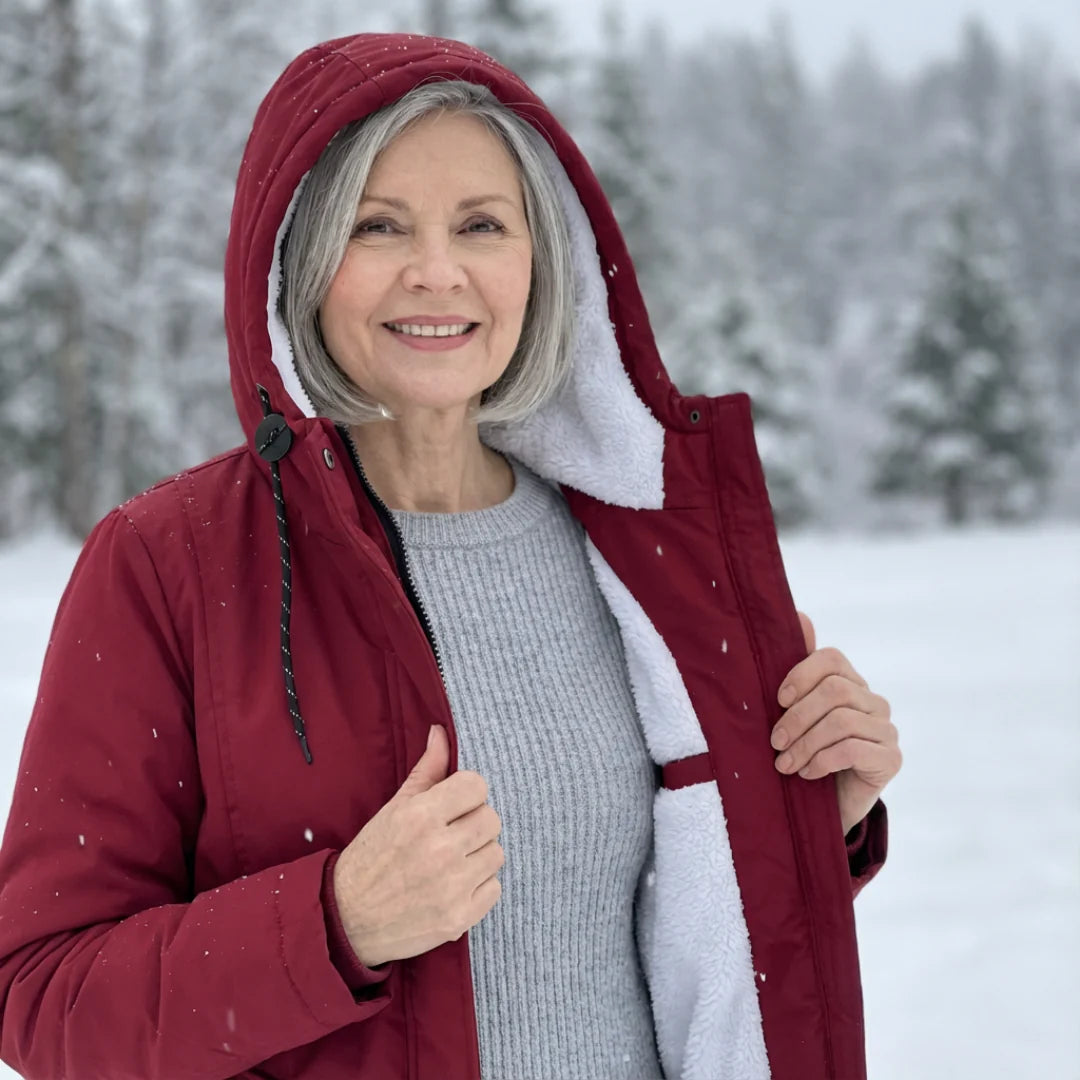 Alienor | Waterdichte lange jas