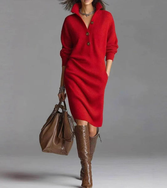 Damaris Cozy Knit Dress