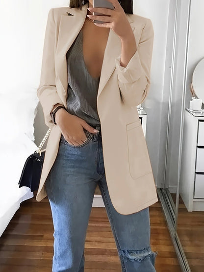 CAMBRIA | RELAXED LONG BLAZER