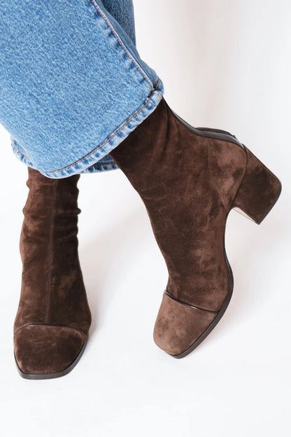 Zara Patchwork Boots