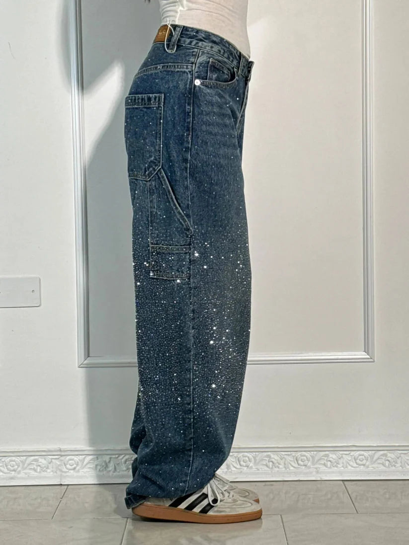 EMILY SHINE BALLOON JEANS
