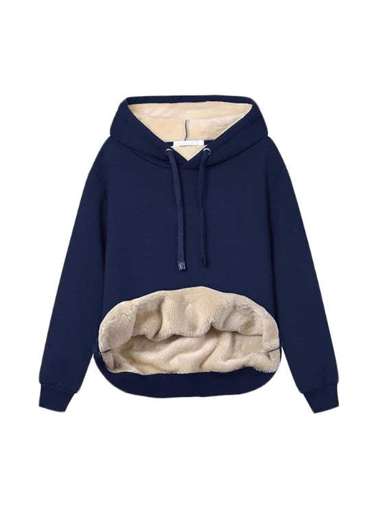 Evelyn Cosy Teddy Lined Hoodie
