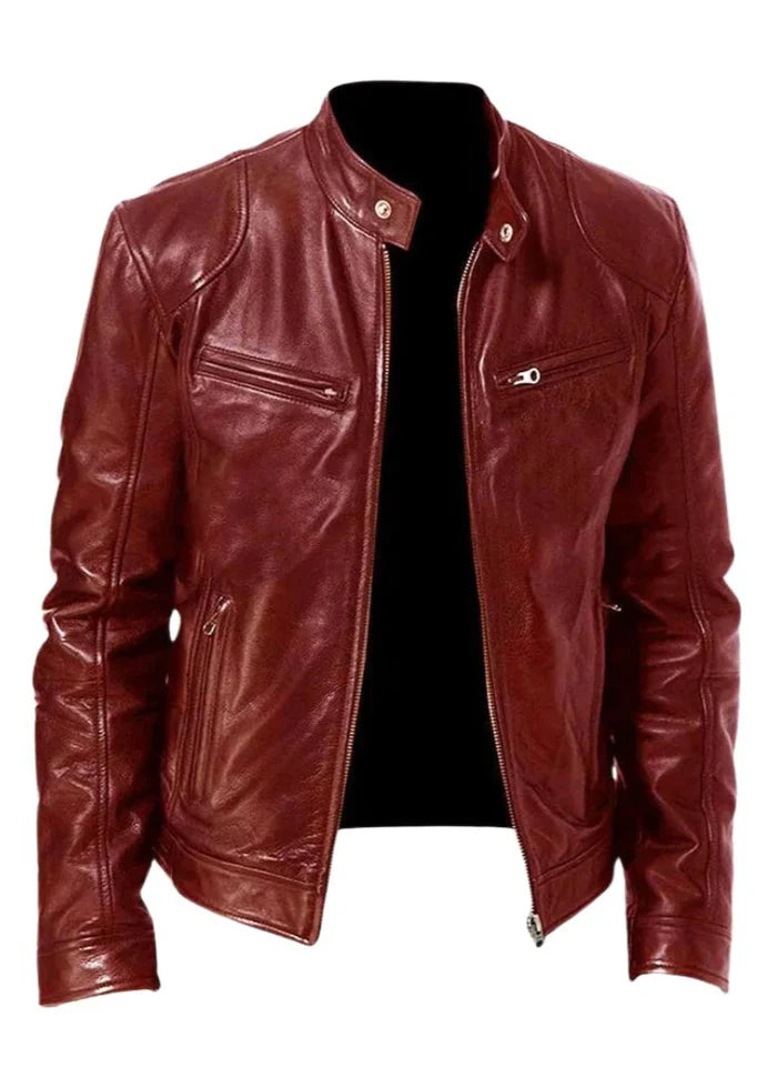 James | Men's Handcrafted Leather Jacket