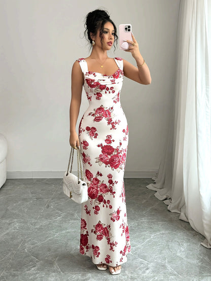 Isla - Off-Shoulder Mermaid Maxi Dress