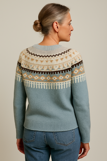 JAYDA | NORDIC PATTERN SWEATER