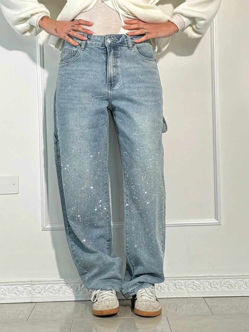 EMILY SHINE BALLOON JEANS