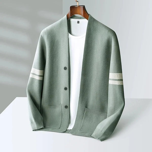 David | Heren Casual Knopen Cardigan