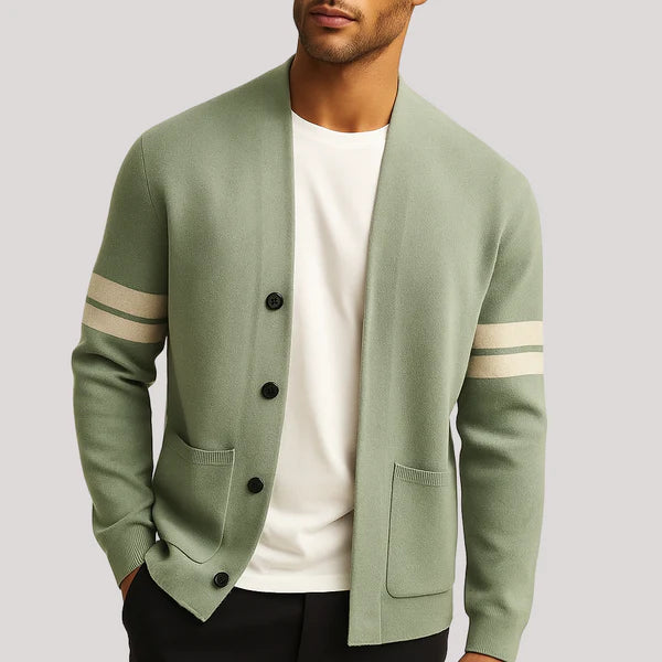 David | Heren Casual Knopen Cardigan