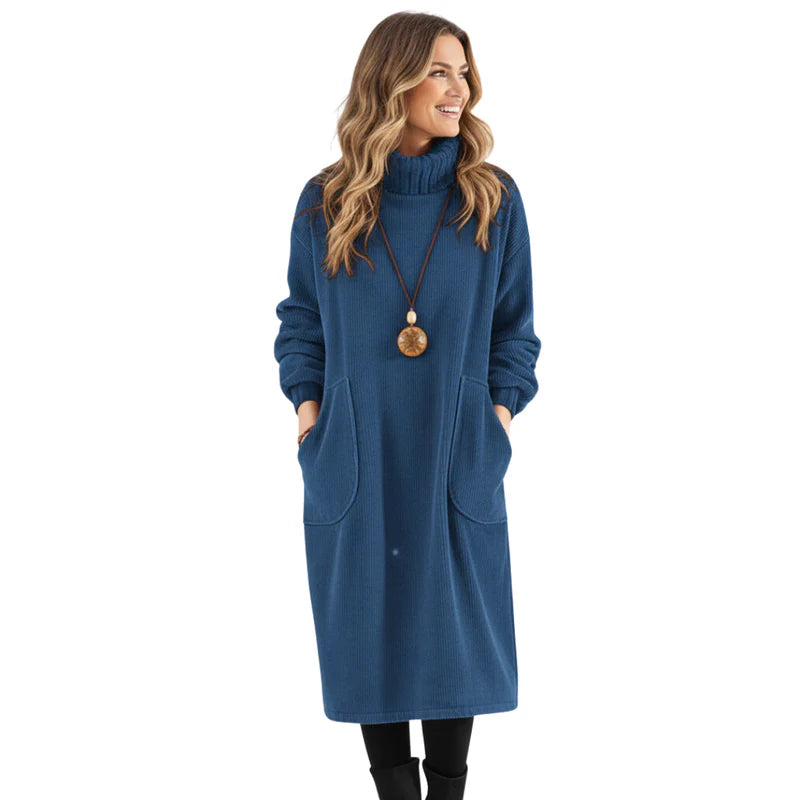 Campbell | Turtleneck Sweater Dress