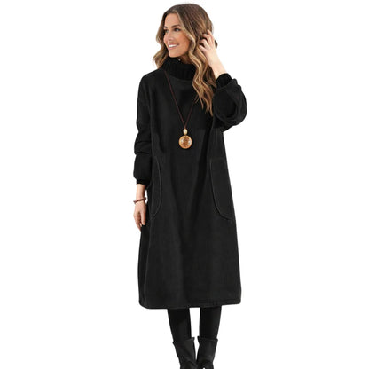 Campbell | Turtleneck Sweater Dress