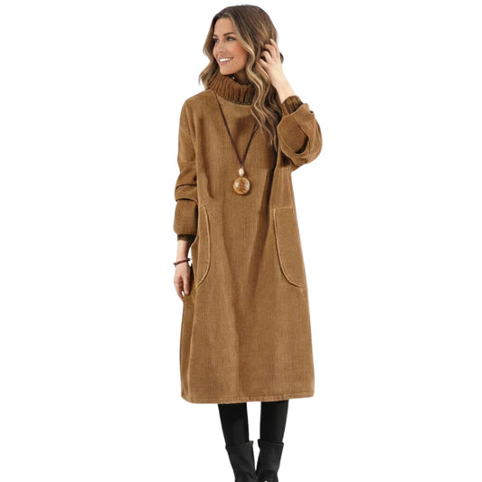 Campbell | Turtleneck Sweater Dress