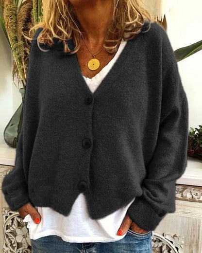 LESLIE | BUTTON FRONT CARDIGAN