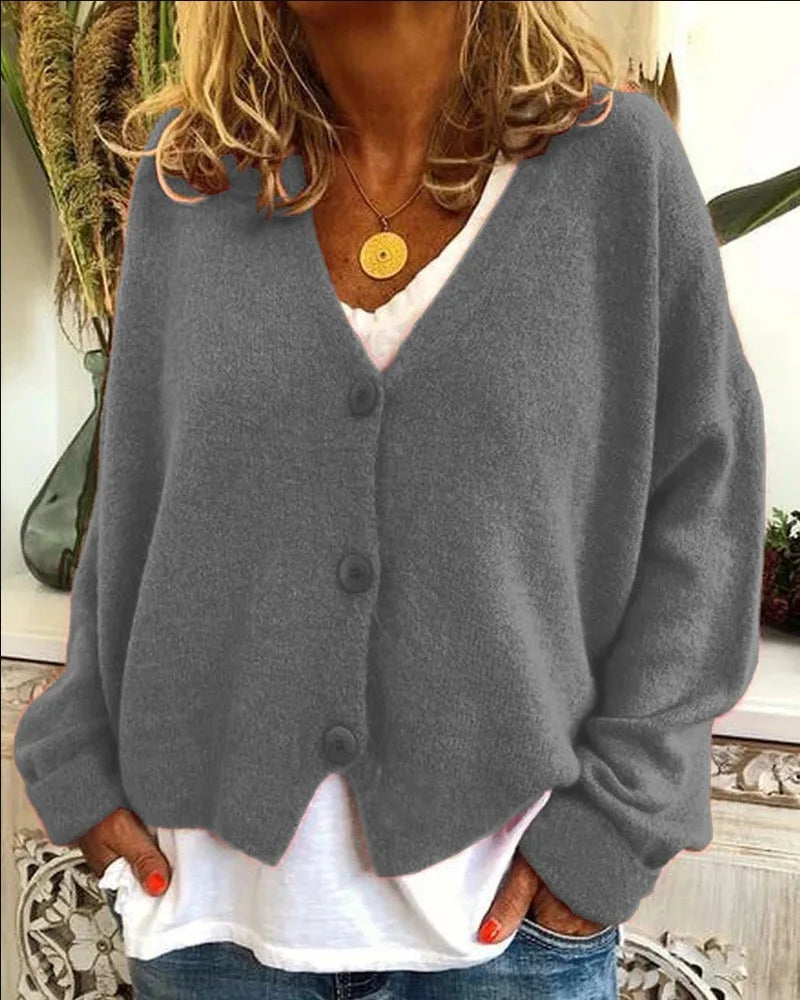 LESLIE | BUTTON FRONT CARDIGAN