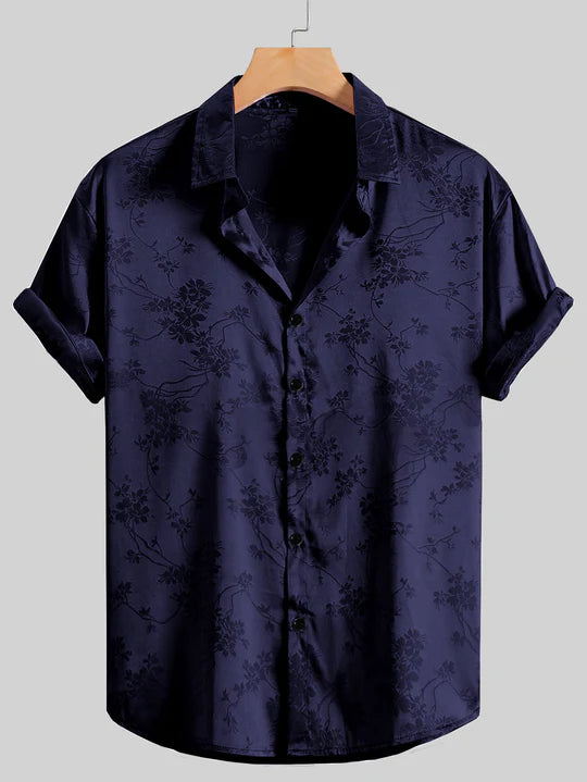 Bogdan - Elegant Short Sleeve Printed Shirt