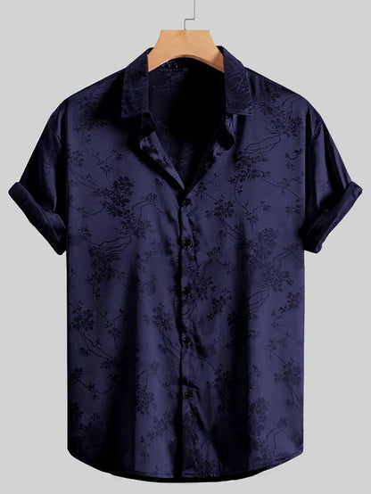 Bogdan - Elegant Short Sleeve Printed Shirt