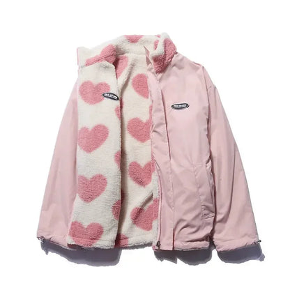 Alveena | Reversible Heart Jacket