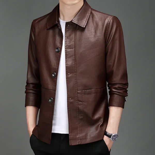 FRANKLIN FORCE LEATHER JACKET