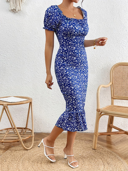 Daisy – Floral Fit & Flare Dress