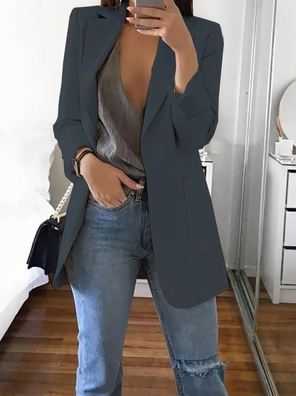 CAMBRIA | RELAXED LONG BLAZER