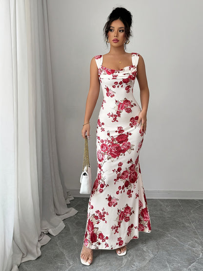 Isla - Off-Shoulder Mermaid Maxi Dress