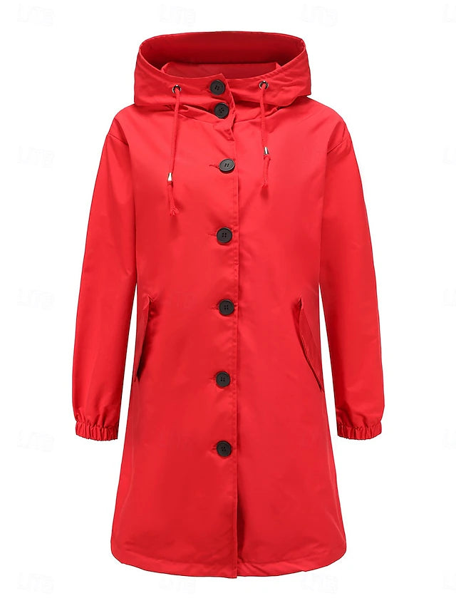 Amara Waterafstotende Trenchcoat met Capuchon