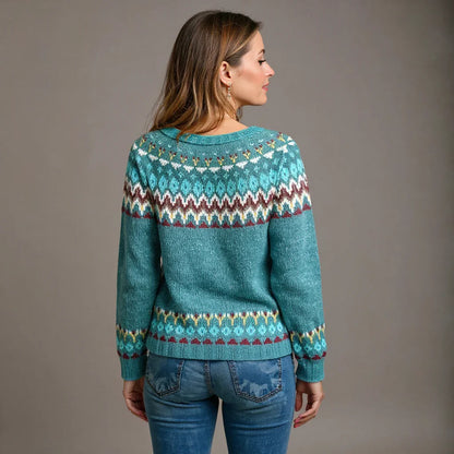 SKYE | NORDIC KNIT SWEATER