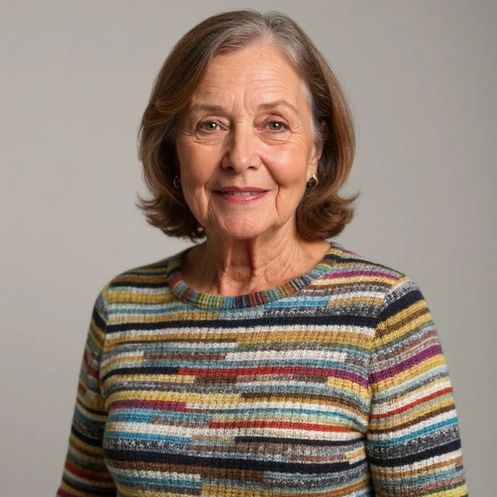 CASSANDRA | STRIPED KNIT SWEATER