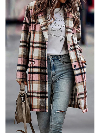 Camille Geruite Halflange Mantel