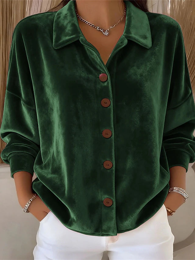 Celeste Velours Blouse