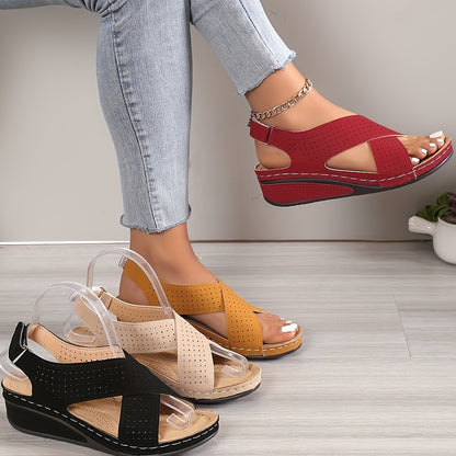 YNARA | COMFORT SLINGBACK SANDALS