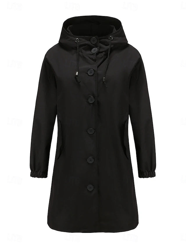 Amara Waterafstotende Trenchcoat met Capuchon
