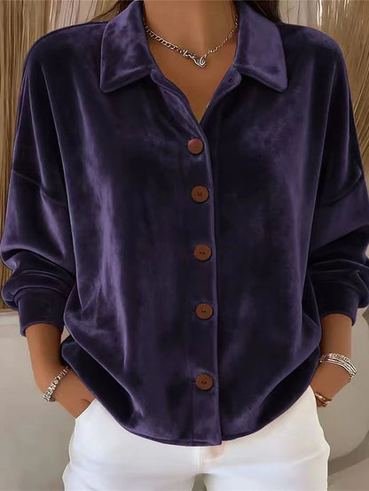 Celeste Velours Blouse