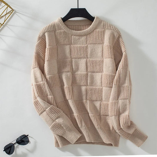 The CheckerChic Knit Sweater