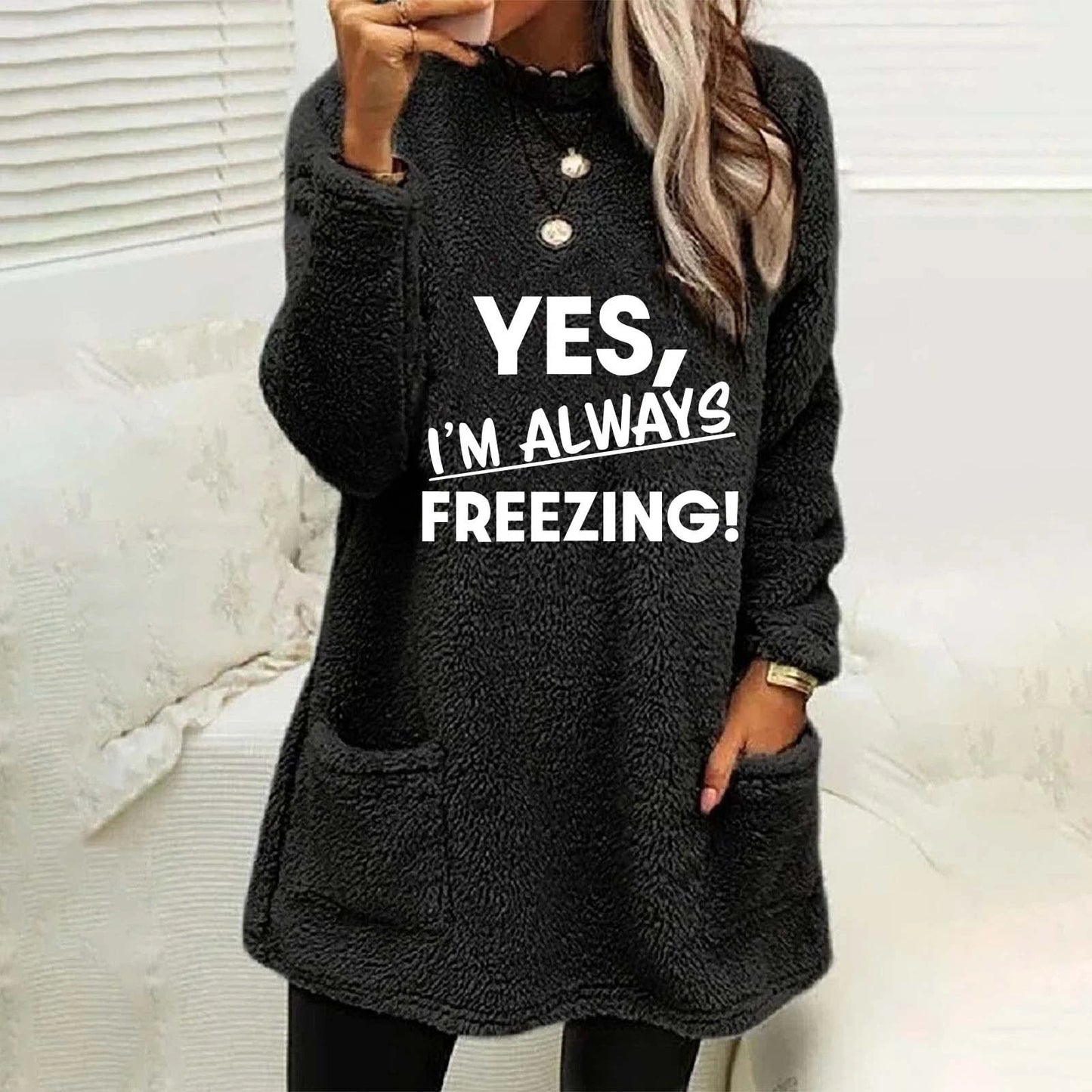 Arctic Embrace Fleece Hoodie